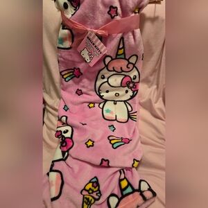 Hello Kitty Viral Pink Unicorn Throw